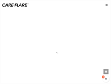 Tablet Screenshot of care-flare.com